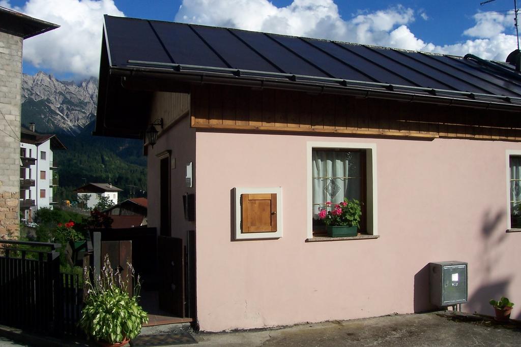 Fabbricato Indipendente Centro Apartment Lozzo Cadore Bagian luar foto